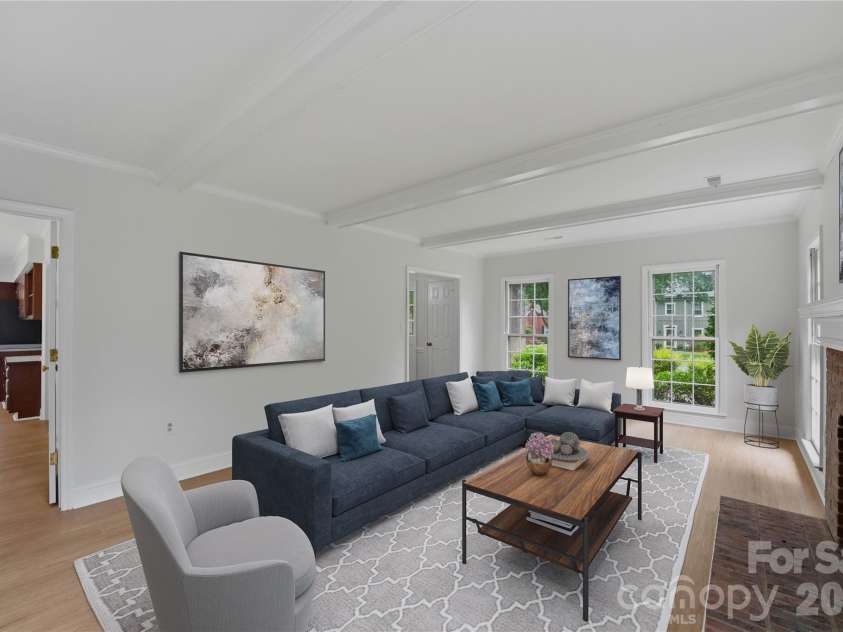 2341 Hamilton Mill Road, Charlotte, NC 28270.  MLS# CAR4391403, YatesRealty ID 31412. Den *Virtually staged*