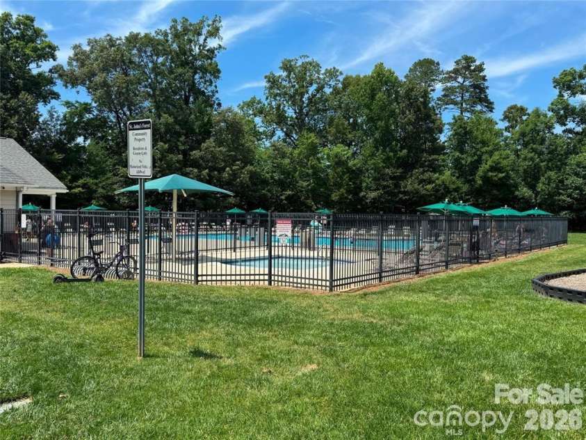 229 Waterlemon Way, Monroe, NC 28110.  MLS# CAR4412526, YatesRealty ID 31415. Outdoor Pool
