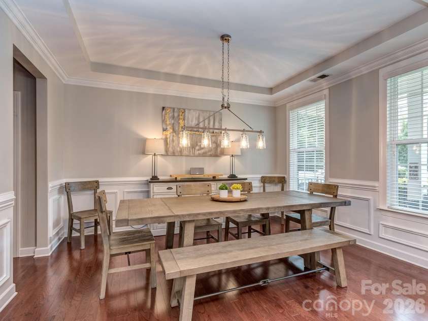 4312 Oxford Mill Road, Waxhaw, NC 28173.  MLS# CAR4390150, YatesRealty ID 31418. Dining room