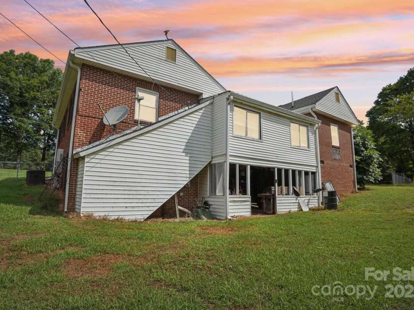 3325 Fairview Drive, Gastonia, NC 28052.  MLS# CAR4286770, YatesRealty ID 31421. Back of house