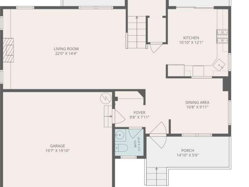 14 Grove Garden Avenue, Candler, NC 28715.  MLS# CAR4393185, YatesRealty ID 31425. Main Level
