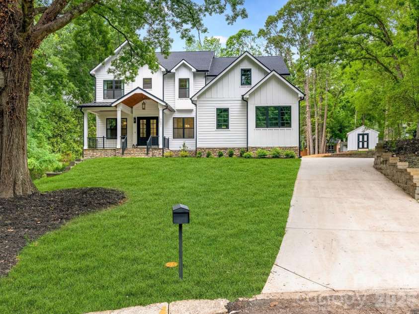 3601 Woody Grove Lane, Charlotte, NC 28210.  MLS# CAR4380181, YatesRealty ID 31430. Front Elevation