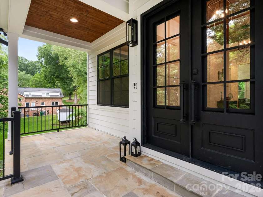3601 Woody Grove Lane, Charlotte, NC 28210.  MLS# CAR4380181, YatesRealty ID 31430. Front Porch