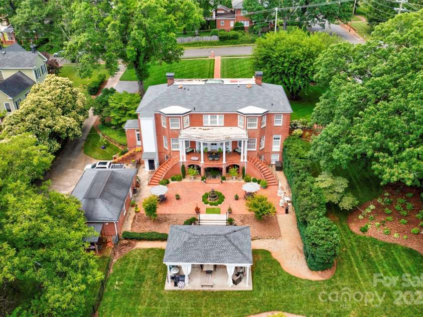 110 Gaston Street, Kings Mountain, NC 28086.  MLS# CAR4273043, YatesRealty ID 31433. Aerial View