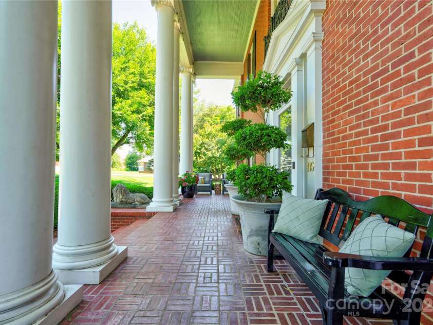 110 Gaston Street, Kings Mountain, NC 28086.  MLS# CAR4273043, YatesRealty ID 31433. Covered Front Porch