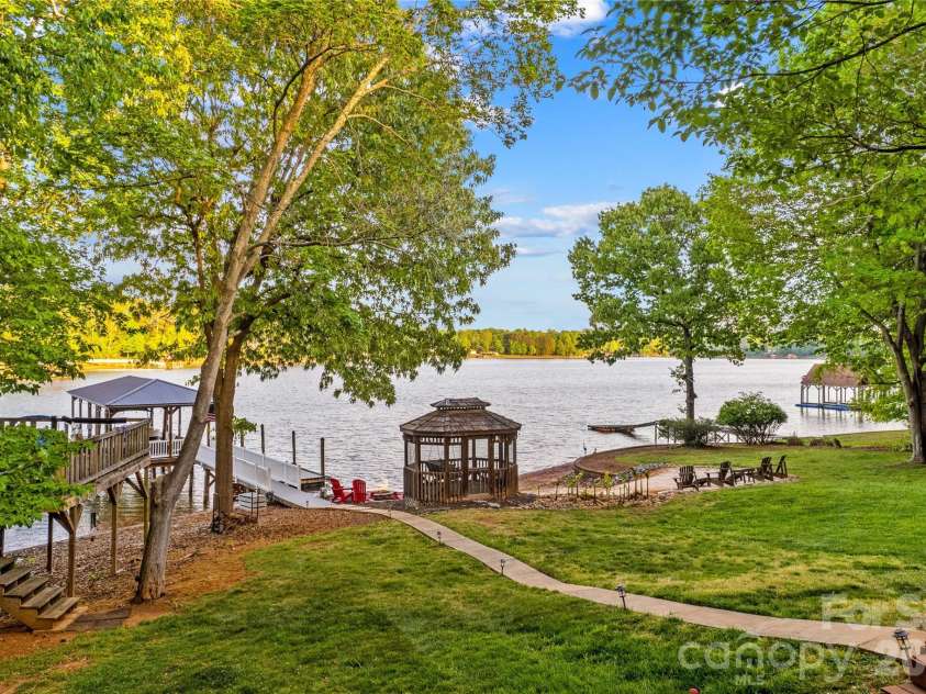785 Kemp Road, Mooresville, NC 28117.  MLS# CAR4370941, YatesRealty ID 31433. Yard view 