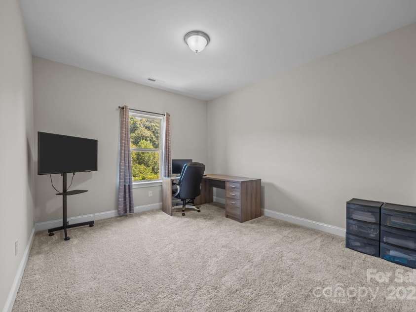 141 Rain Shadow Drive, Mooresville, NC 28115.  MLS# CAR4305913, YatesRealty ID 3144. Bedroom 3 being used as an office