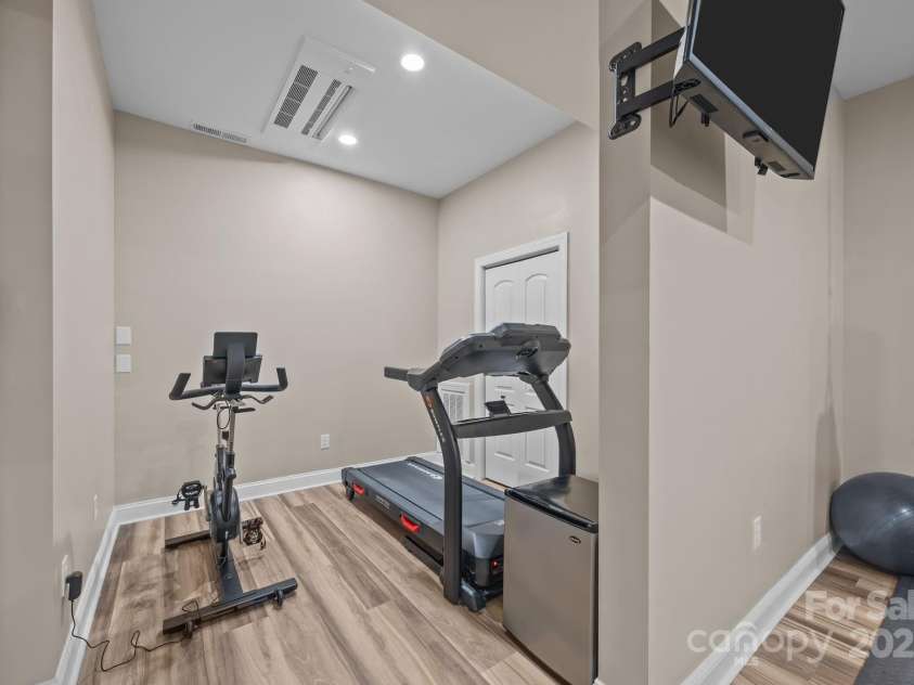 141 Rain Shadow Drive, Mooresville, NC 28115.  MLS# CAR4305913, YatesRealty ID 3144. Flex area also being used for exercise equipment