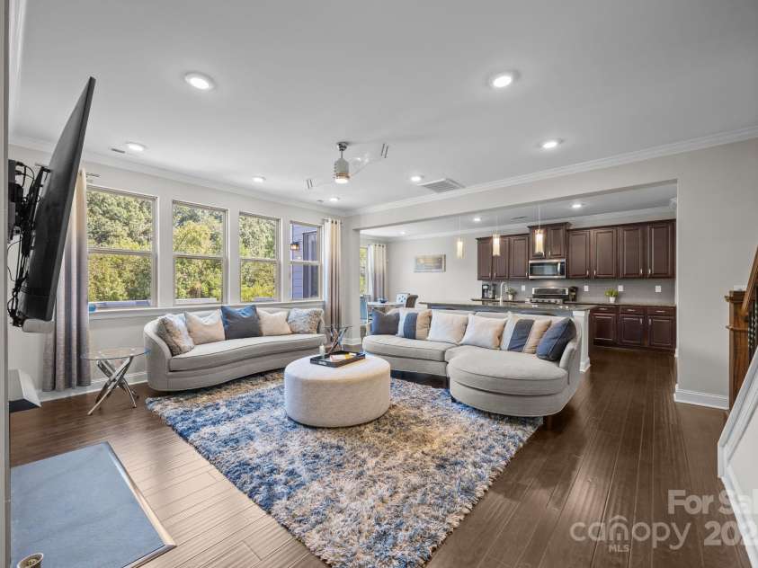 141 Rain Shadow Drive, Mooresville, NC 28115.  MLS# CAR4305913, YatesRealty ID 3144. Open concept works well for entertaining