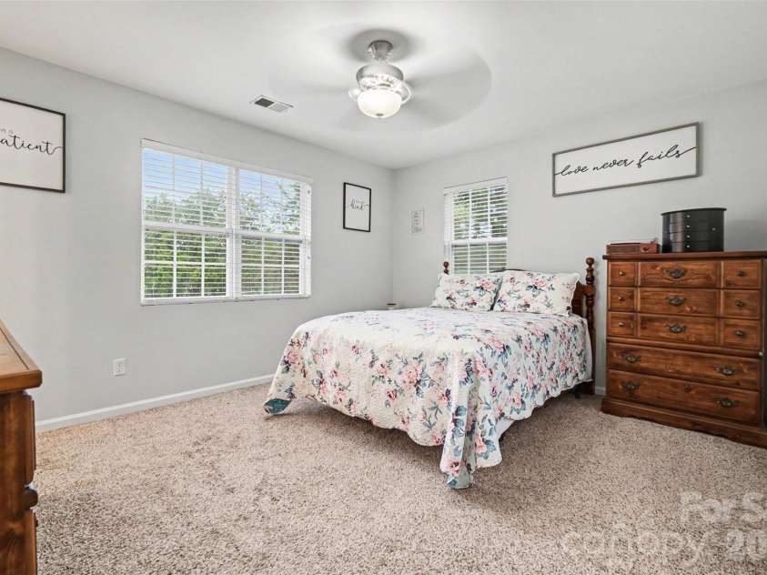 2219 Rock Rest Road, Wingate, NC 28174.  MLS# CAR4383329, YatesRealty ID 31441. Primary Bedroom