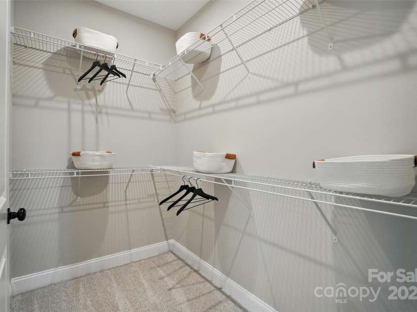 12069 Lavinia Lane, Charlotte, NC 28277.  MLS# CAR4284749, YatesRealty ID 31443. Representation only of 2nd closet in Primary Suite