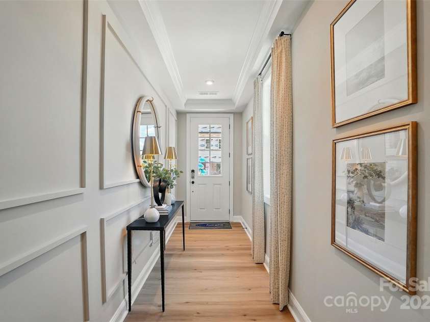 12069 Lavinia Lane, Charlotte, NC 28277.  MLS# CAR4284749, YatesRealty ID 31443. Representation only of Foyer