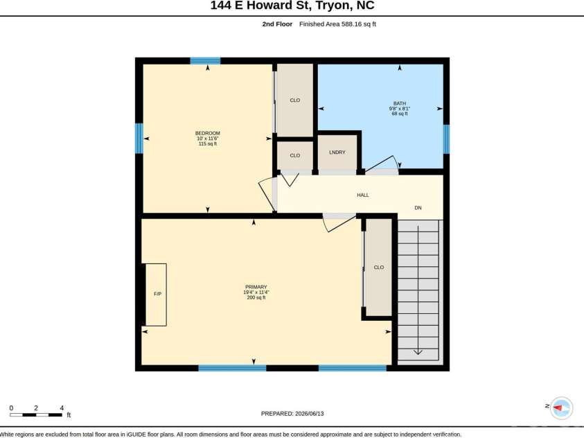 144 Howard Street, Tryon, NC 28782.  MLS# CAR4393484, YatesRealty ID 31447. 