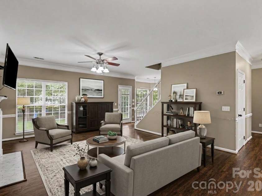 11327 Ridge Oak Drive, Charlotte, NC 28273.  MLS# CAR4394175, YatesRealty ID 31453. Virtually staged