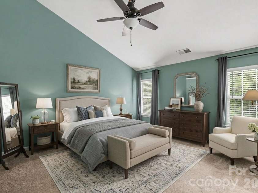 11327 Ridge Oak Drive, Charlotte, NC 28273.  MLS# CAR4394175, YatesRealty ID 31453. Virtually staged