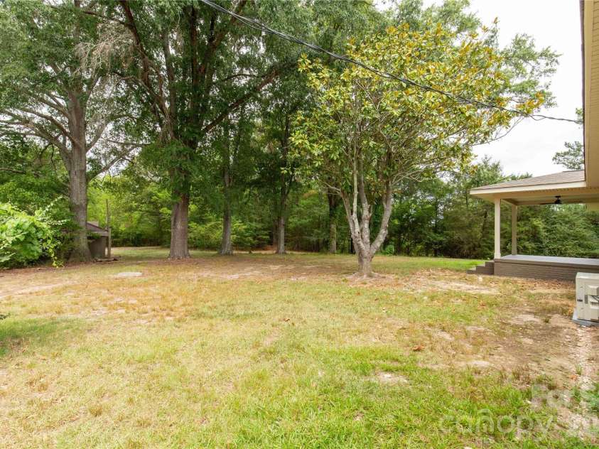 1297 Potter Road, Lancaster, SC 29720.  MLS# CAR4391936, YatesRealty ID 31456. Backyard view