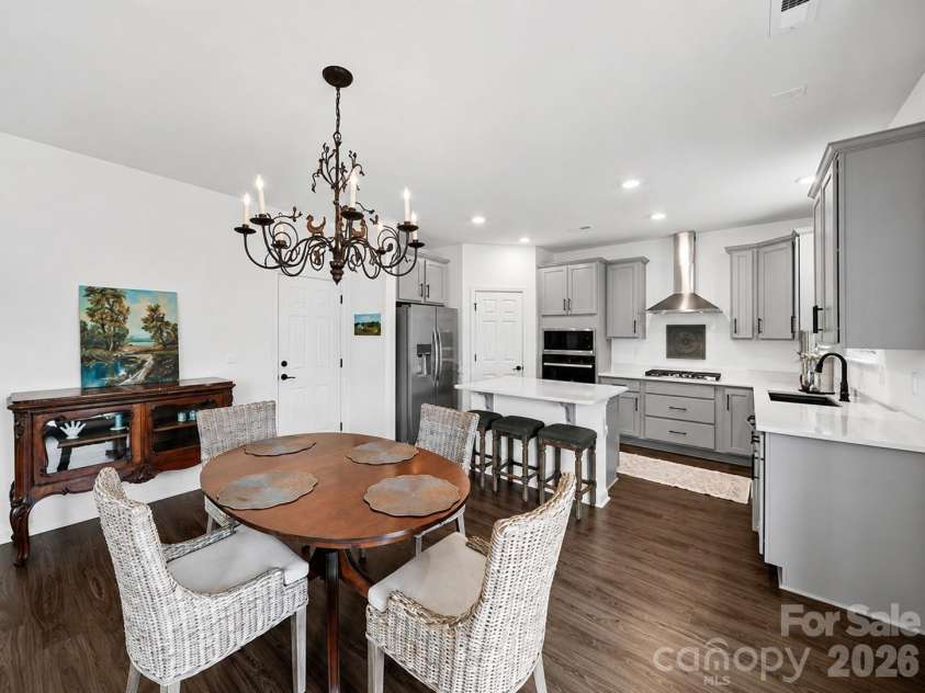12133 Rowan Hill Drive, Huntersville, NC 28078.  MLS# CAR4392844, YatesRealty ID 31461. Dining Area