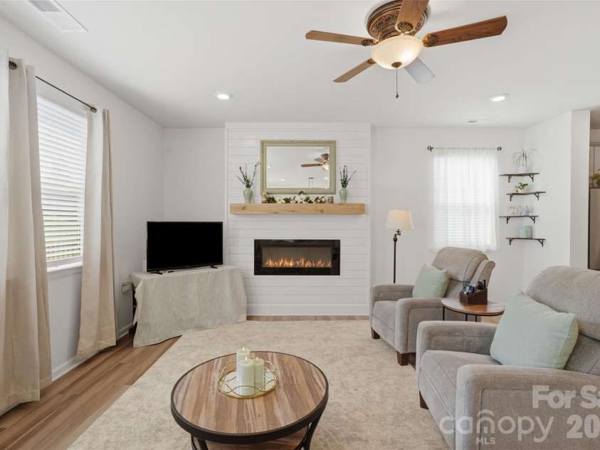1011 Yearden Lane, Monroe, NC 28110.  MLS# CAR4392116, YatesRealty ID 31462. Imagine cozy winter nights by the fireside!