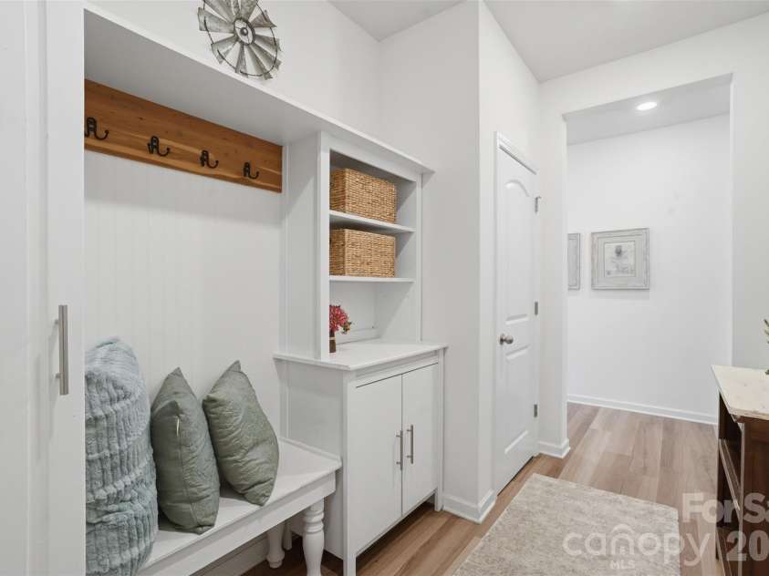 1011 Yearden Lane, Monroe, NC 28110.  MLS# CAR4392116, YatesRealty ID 31462. View of drop zone into entry hallway