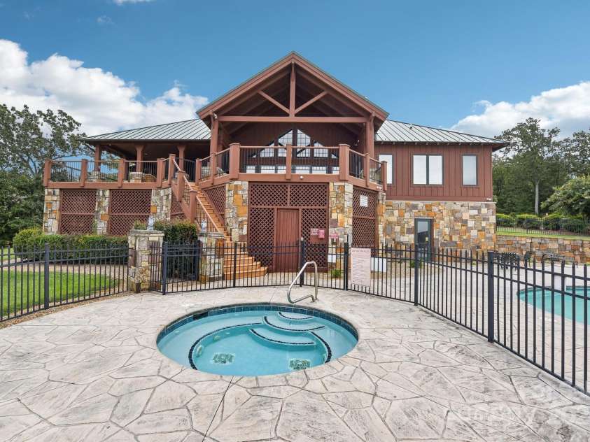1430 Rocky Cove Lane, Denton, NC 27239.  MLS# CAR4177726, YatesRealty ID 3147. Clubhouse and hot tub area