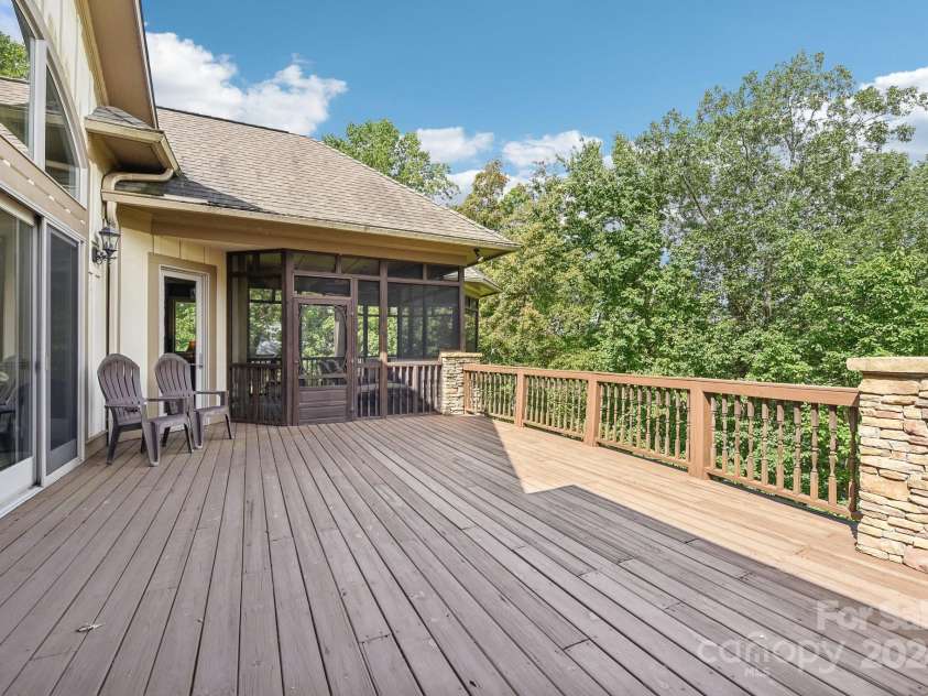1430 Rocky Cove Lane, Denton, NC 27239.  MLS# CAR4177726, YatesRealty ID 3147. Large deck