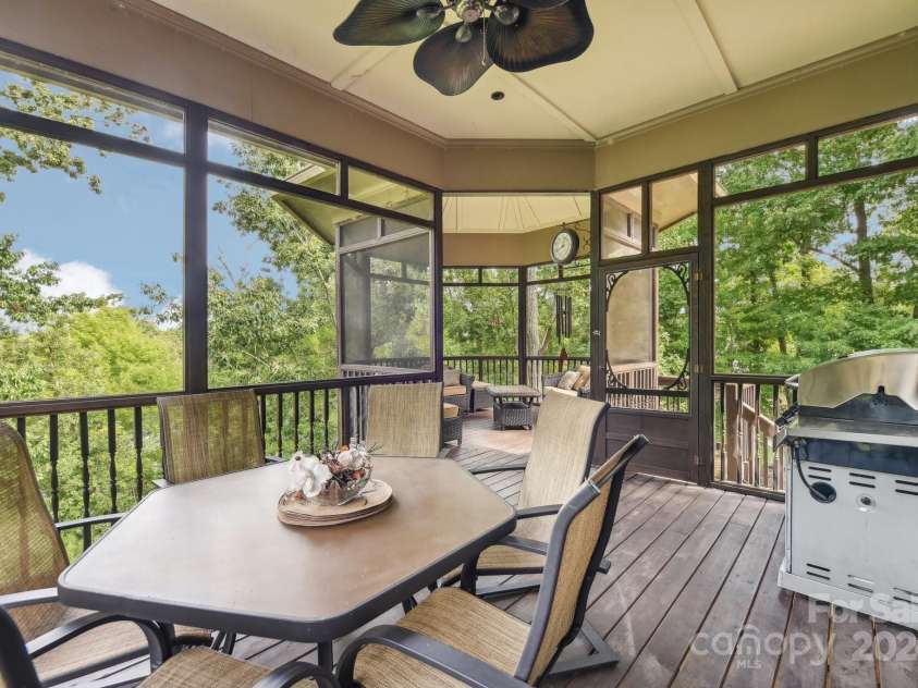 1430 Rocky Cove Lane, Denton, NC 27239.  MLS# CAR4177726, YatesRealty ID 3147. Screened porch