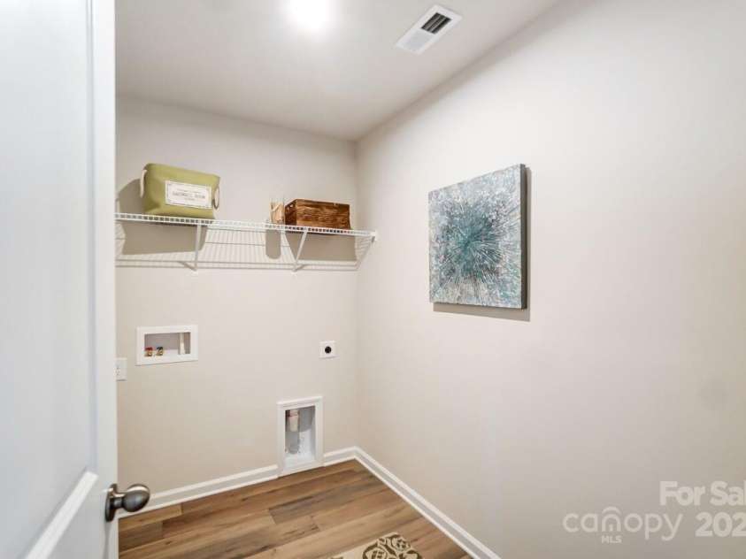 2631 Tillman Street, Monroe, NC 28112.  MLS# CAR4283286, YatesRealty ID 31474. Representative laundry