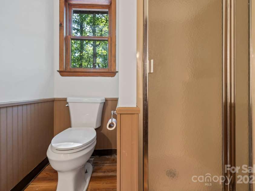 916 Coopers Gap Road, Mill Spring, NC 28756.  MLS# CAR4285214, YatesRealty ID 31476. Main level bathroom