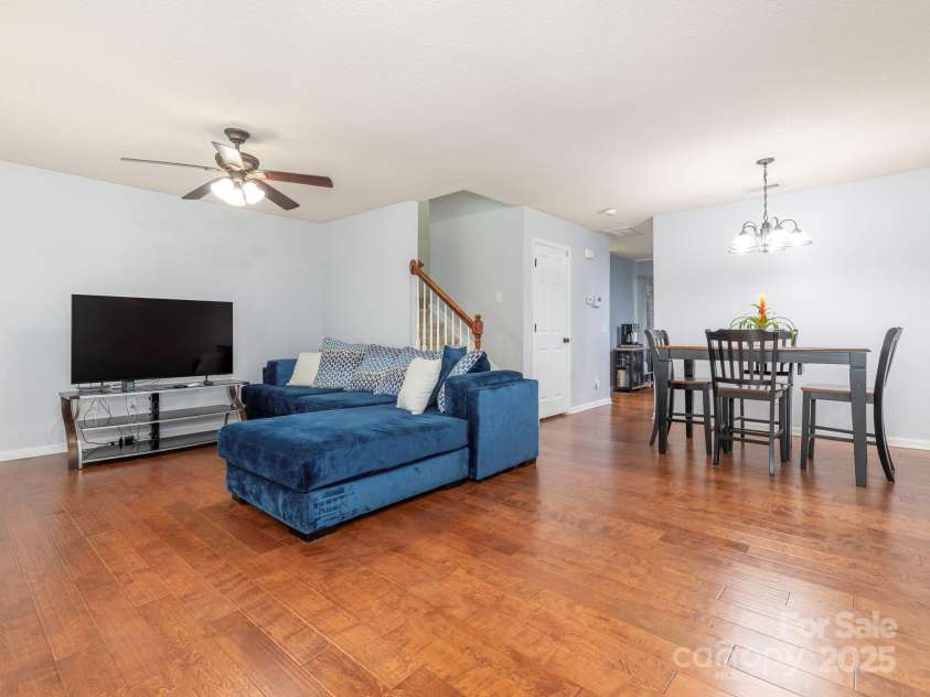 1554 Maypine Commons Way, Rock Hill, SC 29732.  MLS# CAR4286581, YatesRealty ID 31480. Living Room into Dining Area