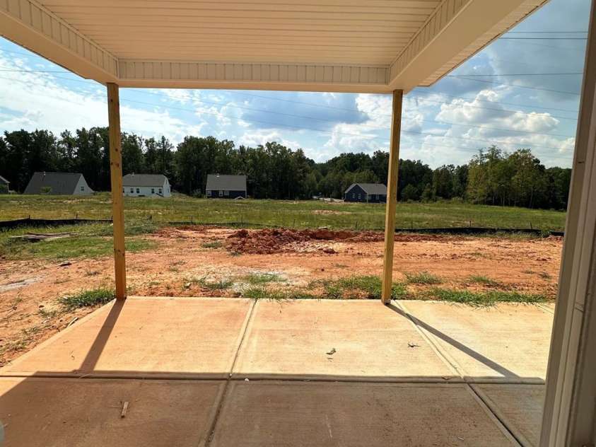15210 First Broad Road, Huntersville, NC 28078.  MLS# CAR4392490, YatesRealty ID 31481. Covered Porch