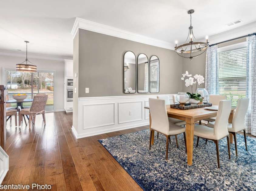 15210 First Broad Road, Huntersville, NC 28078.  MLS# CAR4392490, YatesRealty ID 31481. Dining Room
