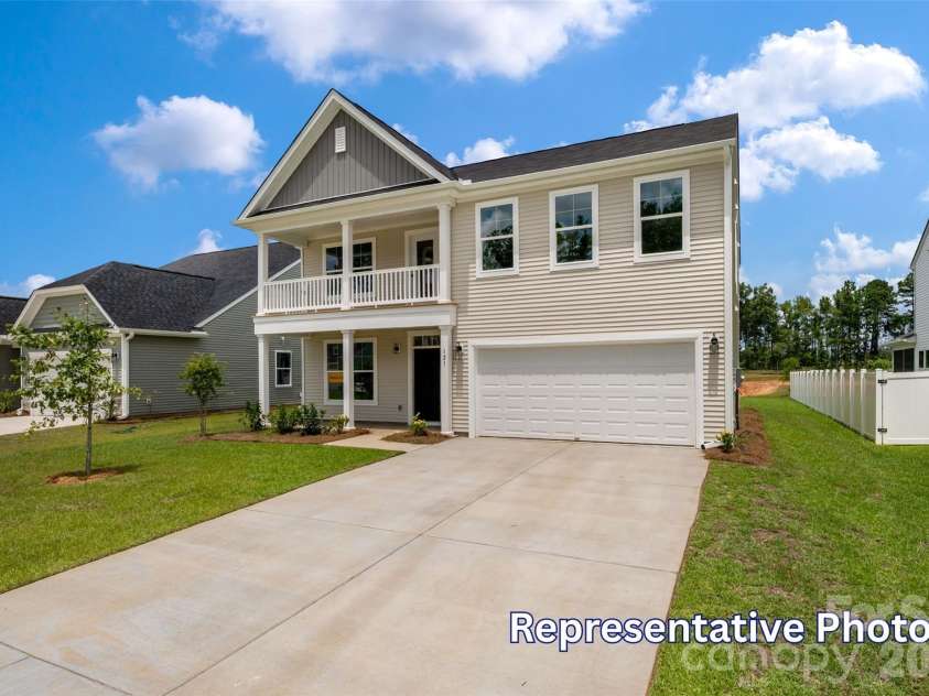 15210 First Broad Road, Huntersville, NC 28078.  MLS# CAR4392490, YatesRealty ID 31481. Homesite 86 features a Wilmington E Floorplan