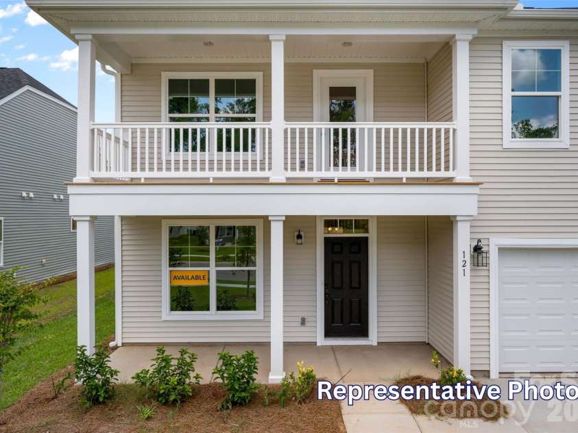 15210 First Broad Road, Huntersville, NC 28078.  MLS# CAR4392490, YatesRealty ID 31481. Homesite 86 features a Wilmington E Floorplan