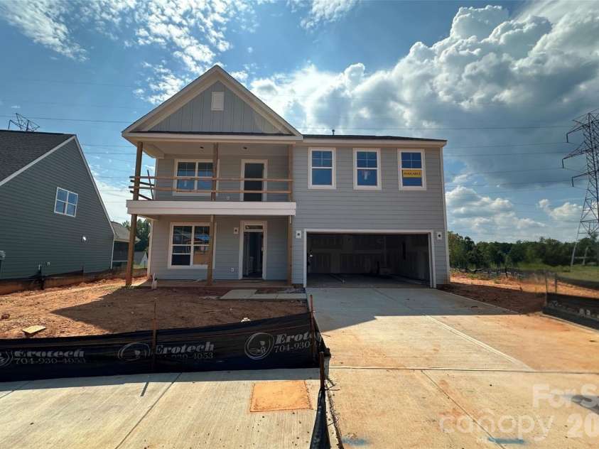 15210 First Broad Road, Huntersville, NC 28078.  MLS# CAR4392490, YatesRealty ID 31481. Homesite 86 features a Wilmington E Floorplan