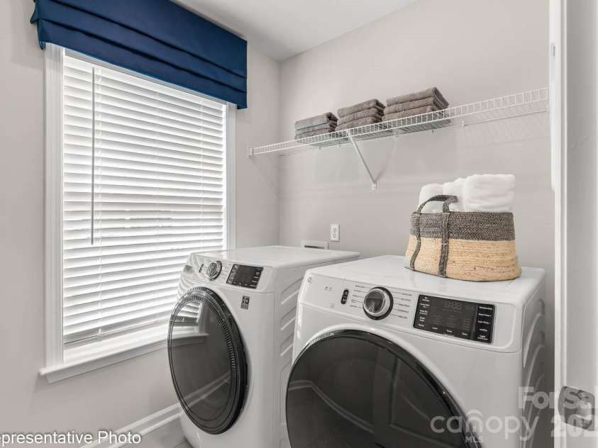 15210 First Broad Road, Huntersville, NC 28078.  MLS# CAR4392490, YatesRealty ID 31481. Laundry Room