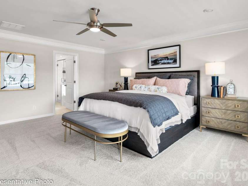15210 First Broad Road, Huntersville, NC 28078.  MLS# CAR4392490, YatesRealty ID 31481. Primary Bedroom