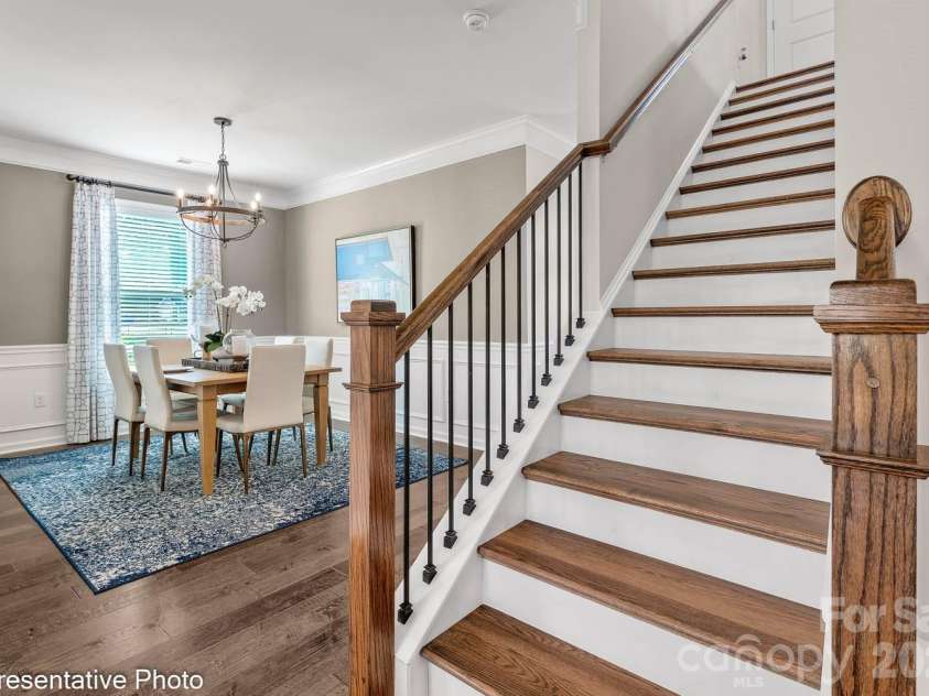 15210 First Broad Road, Huntersville, NC 28078.  MLS# CAR4392490, YatesRealty ID 31481. Stairs