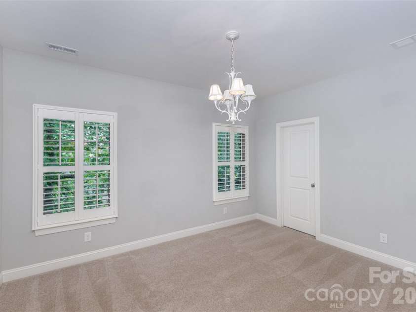 13620 Castleford Drive, Mint Hill, NC 28227.  MLS# CAR4394784, YatesRealty ID 31483. Upstairs bedroom