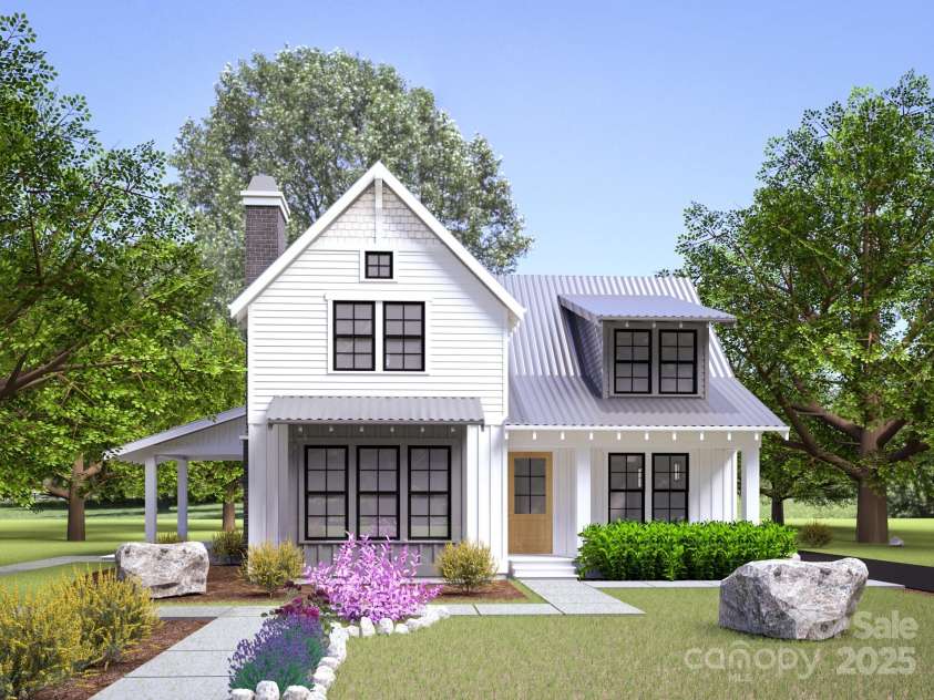 237 Westridge Farm Road, Asheville, NC 28804.  MLS# CAR4282360, YatesRealty ID 31486. Rendering of floor plan #1 Options available