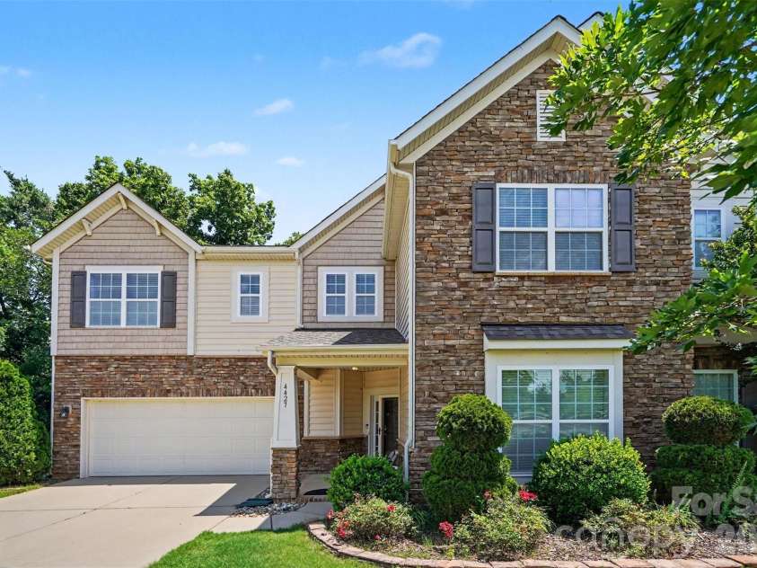 4427 Bravery Place, Concord, NC 28027.  MLS# CAR4394142, YatesRealty ID 31487. Front