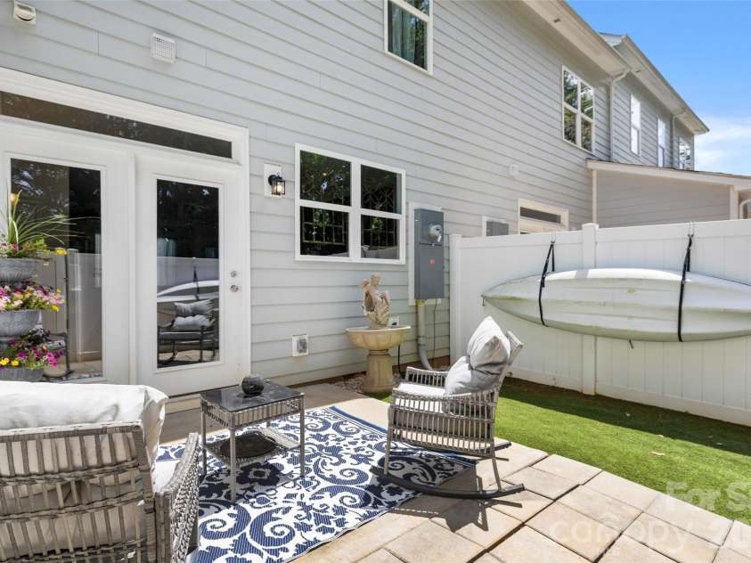 1028 Beatty Woods Drive, Belmont, NC 28012.  MLS# CAR4394811, YatesRealty ID 31492. Private backyard space