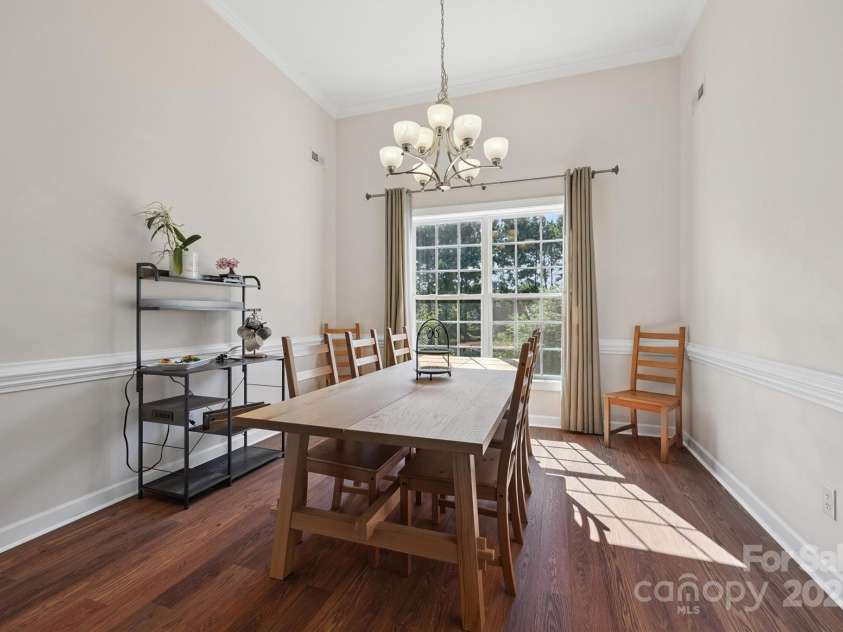 10418 Goosefoot Court, Concord, NC 28027.  MLS# CAR4283237, YatesRealty ID 31497. Dining Room with Butler's Pantry