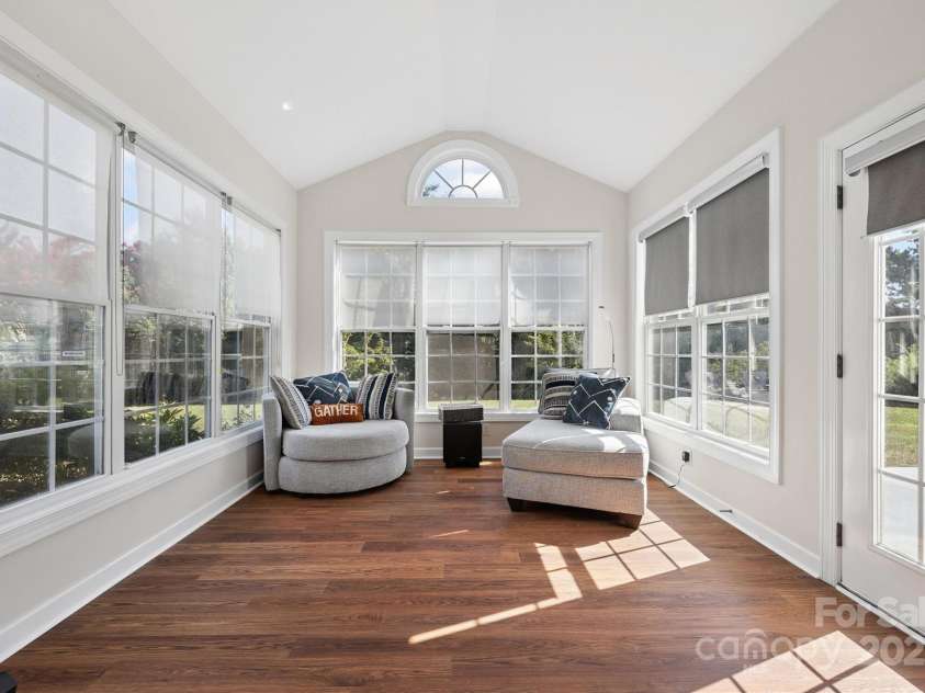 10418 Goosefoot Court, Concord, NC 28027.  MLS# CAR4283237, YatesRealty ID 31497. Sun Room