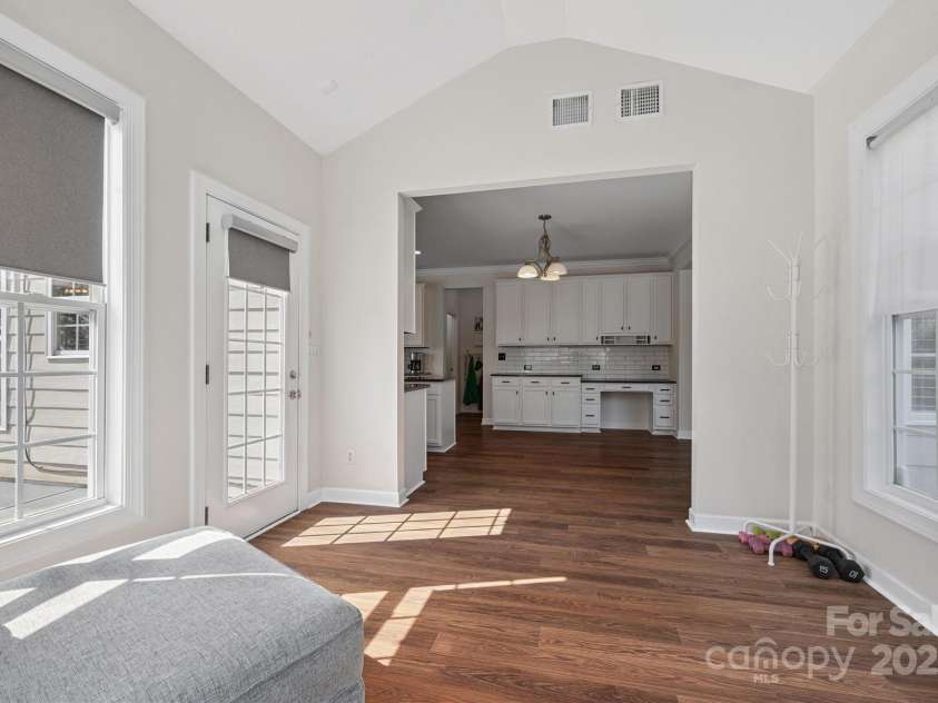 10418 Goosefoot Court, Concord, NC 28027.  MLS# CAR4283237, YatesRealty ID 31497. Sun Room