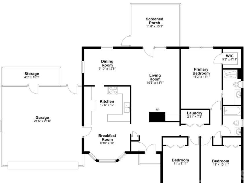 115 Woodland Drive, Salisbury, NC 28146.  MLS# CAR4391796, YatesRealty ID 31503. 