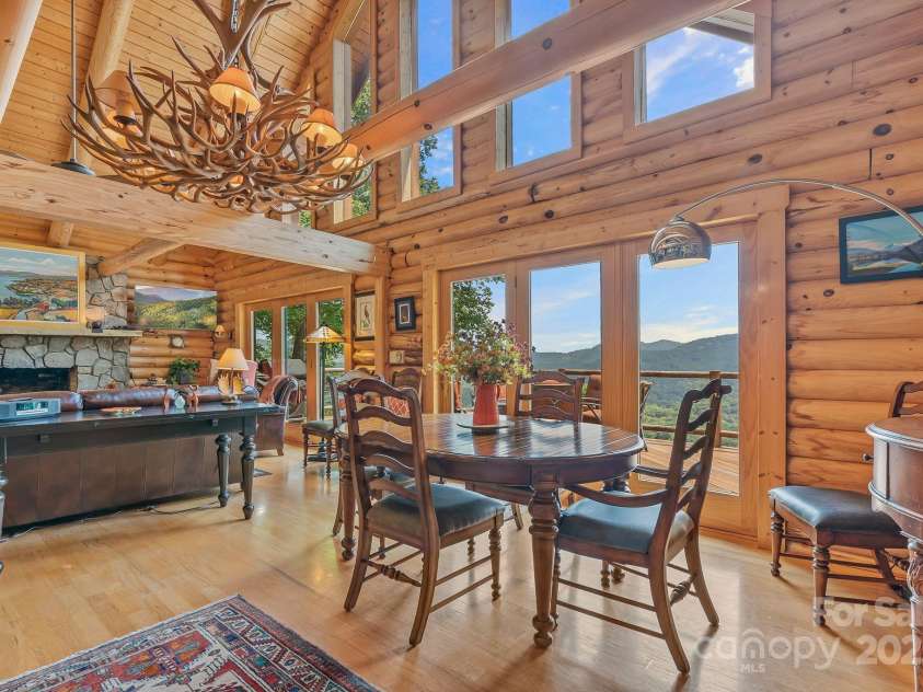 90 Forest Ridge Road, Burnsville, NC 28714.  MLS# CAR4176437, YatesRealty ID 3151. Living Room 