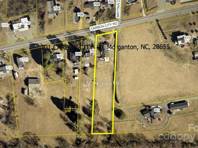 701 Carbon City Road, Morganton, NC 28655.  MLS# CAR4287557, YatesRealty ID 31538. 