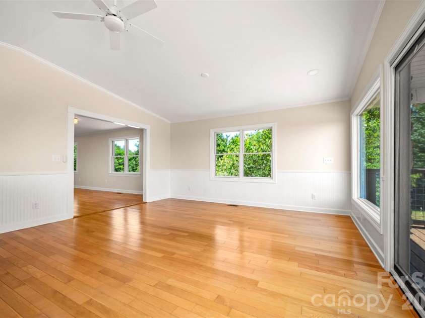 5732 Nc 9 Highway, Tryon, NC 28782.  MLS# CAR4395591, YatesRealty ID 31544. Sunroom