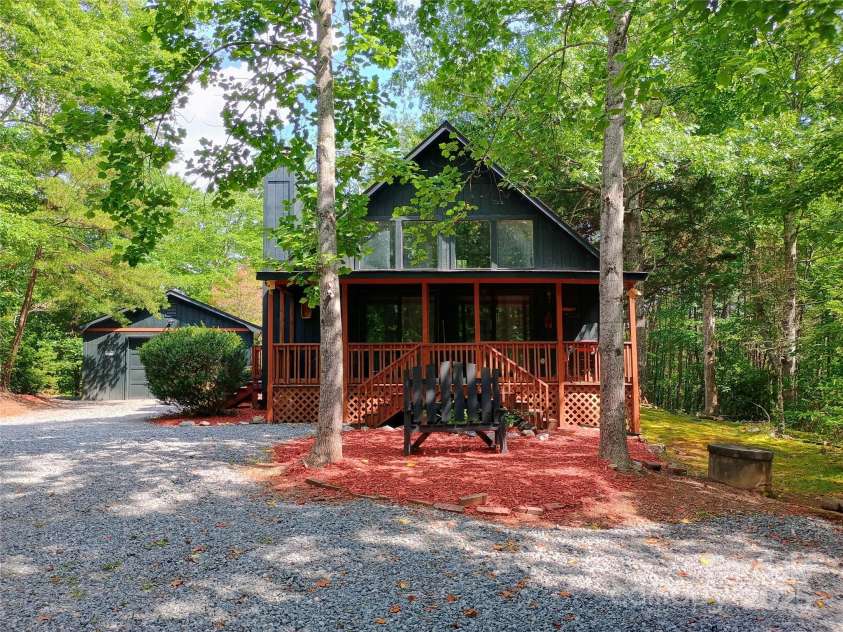 637 Raven Boulevard, Lake Lure, NC 28746.  MLS# CAR4280848, YatesRealty ID 31551. 