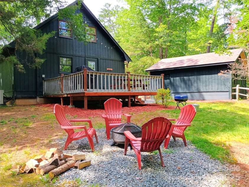 637 Raven Boulevard, Lake Lure, NC 28746.  MLS# CAR4280848, YatesRealty ID 31551. 